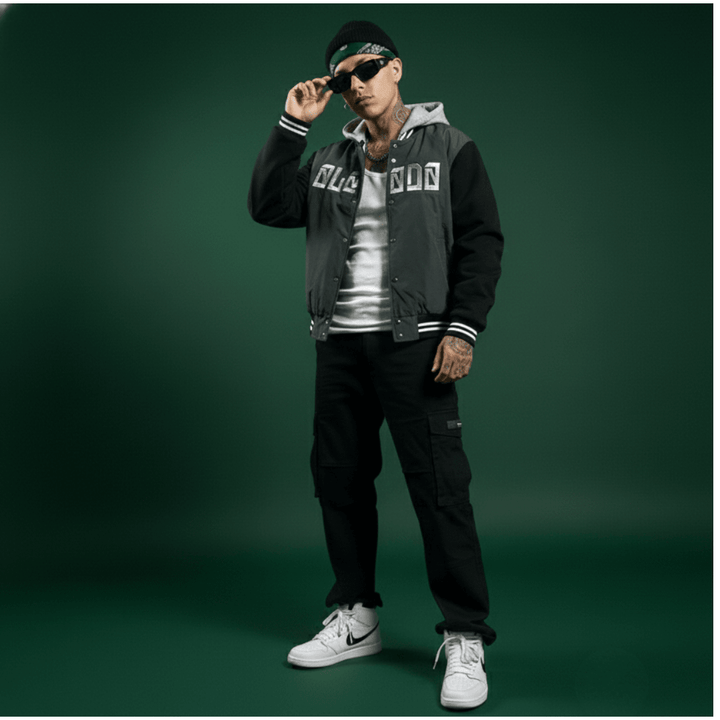 Chamarra Bomber Alzada Clasica - Alzada Streetwear - Merch, Shows y Mas