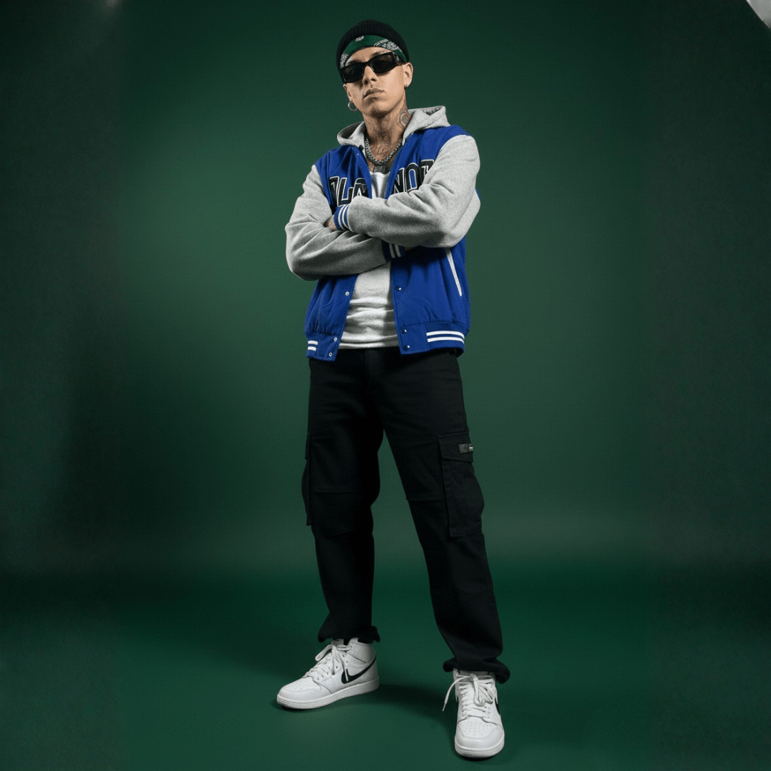 Chamarra Bomber Alzada Clasica - Alzada Streetwear - Merch, Shows y Mas