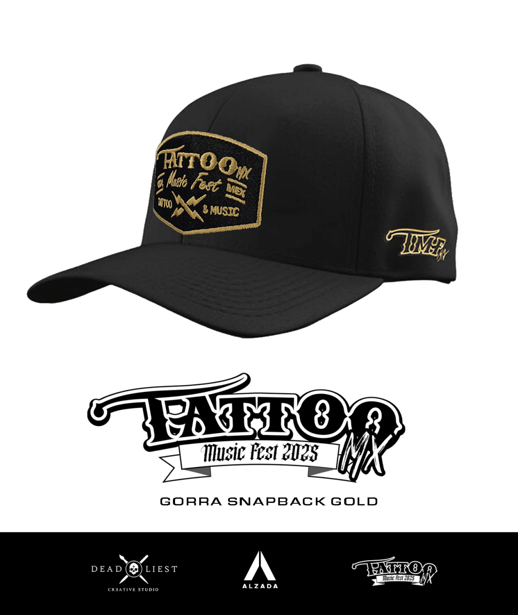 Gorra SnapBack Gold - Alzada Streetwear - Merch, Shows y Mas