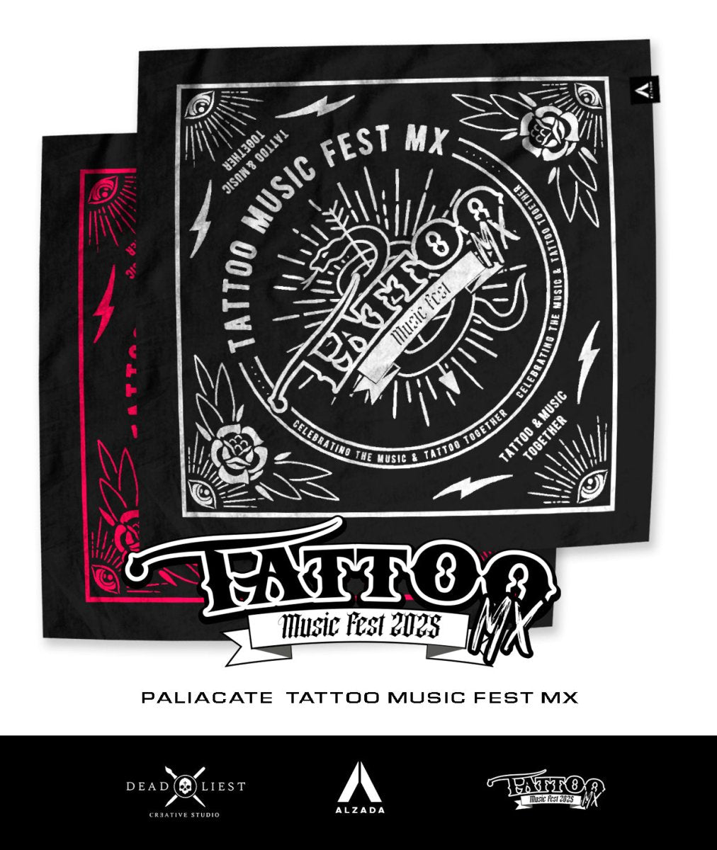 Paliacate Tattoo Music Fest MX - Alzada Streetwear - Merch, Shows y Mas