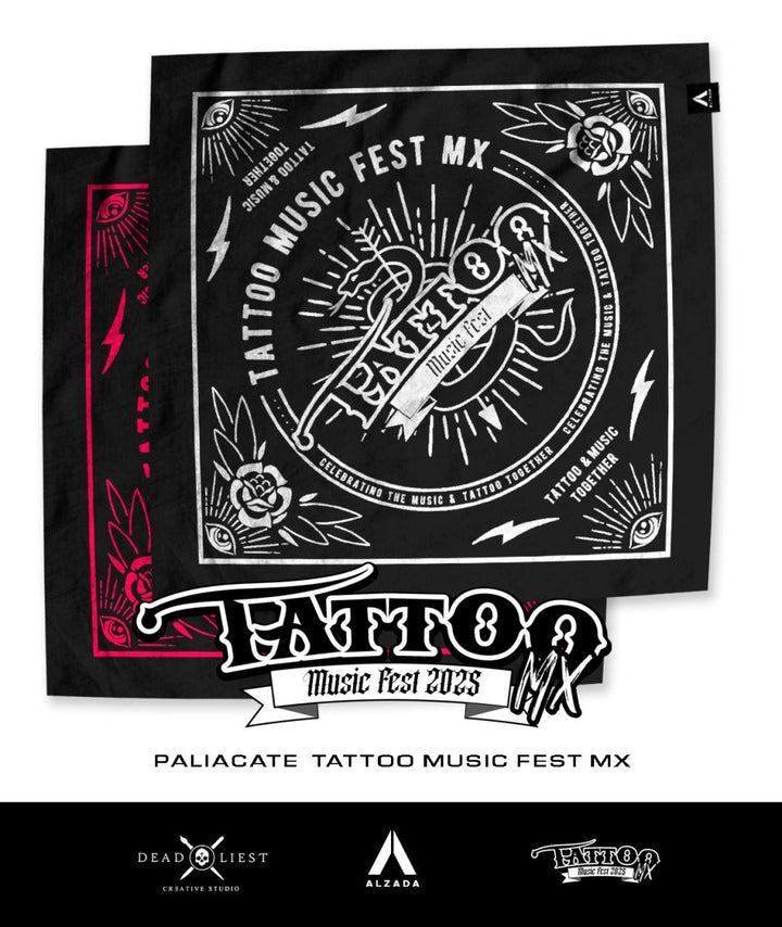 Paliacate Tattoo Music Fest MX - Alzada Streetwear - Merch, Shows y Mas