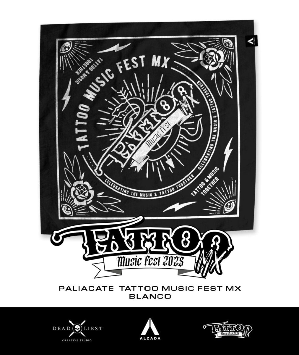 Paliacate Tattoo Music Fest MX - Alzada Streetwear - Merch, Shows y Mas
