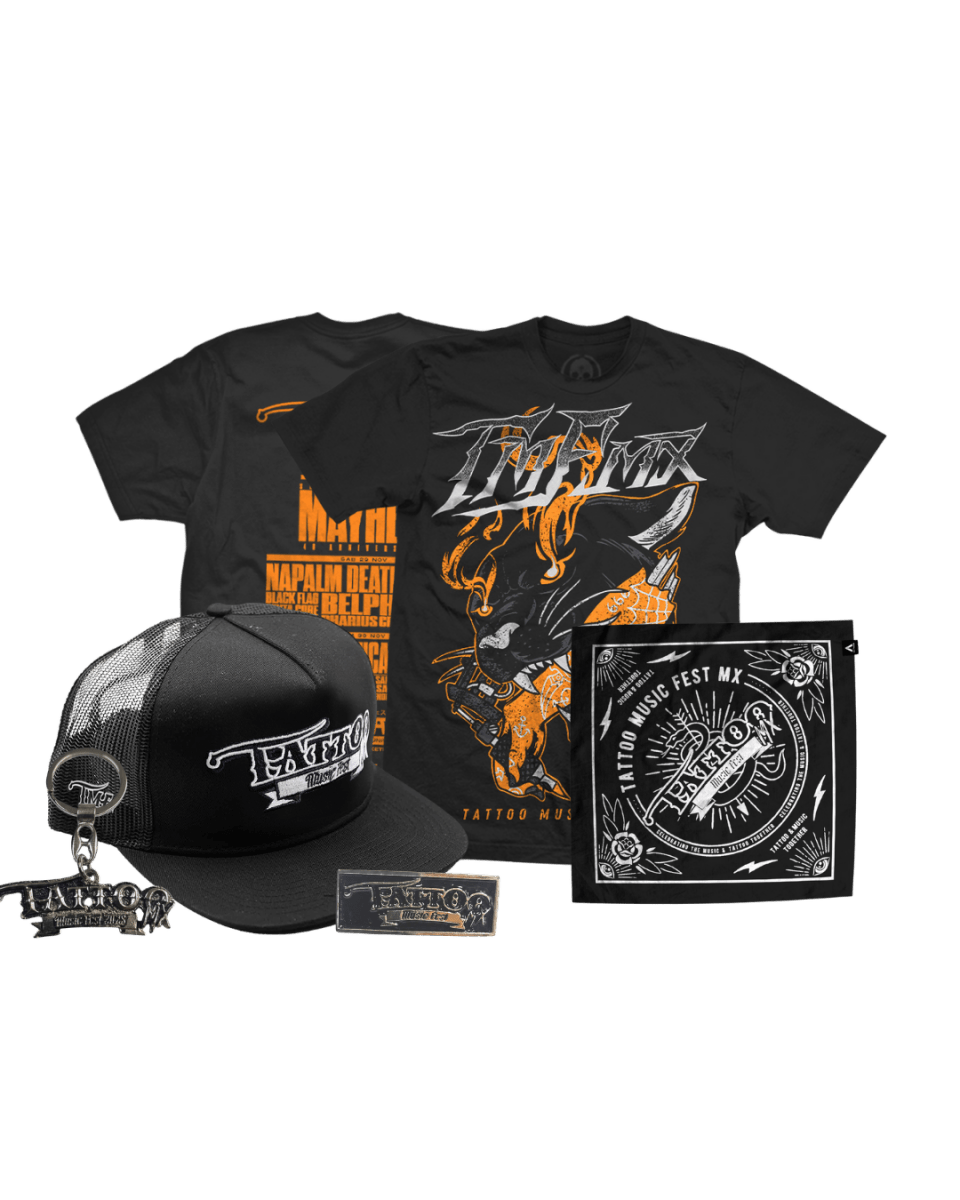 Paquete Oficial TMF MX - Alzada Streetwear - Merch, Shows y Mas