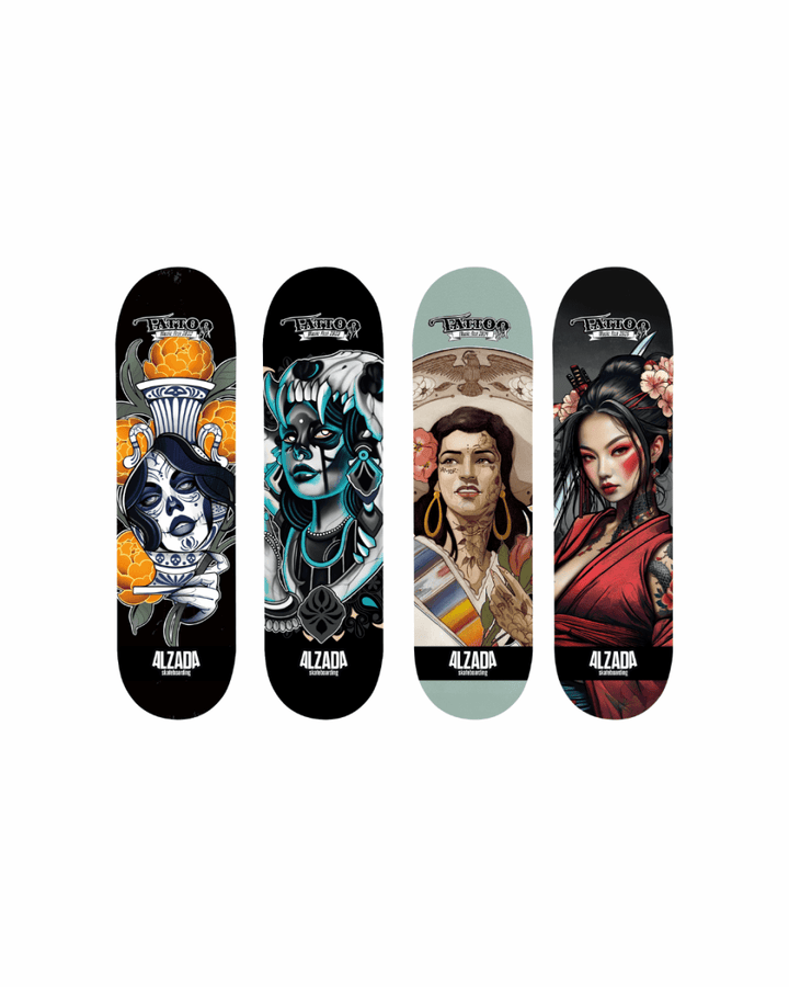 Paquete Skate Coleccionista - Alzada Streetwear - Merch, Shows y Mas