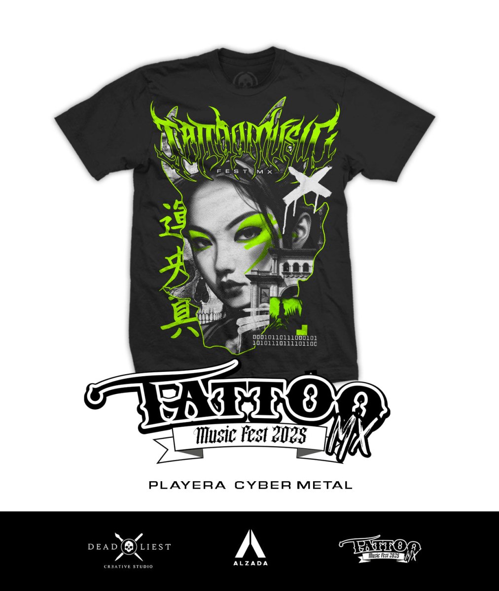 Paquete Tattooer TMF MX - Alzada Streetwear - Merch, Shows y Mas
