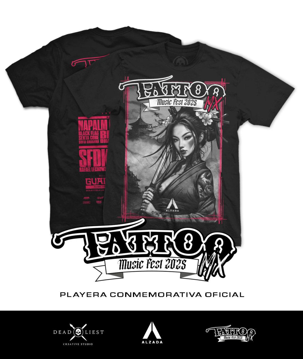 Playera Conmemorativa Oficial TMFMX 2025 - Alzada Streetwear - Merch, Shows y Mas